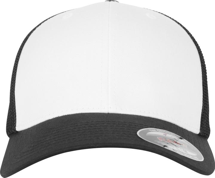Actual product image Flexfit Adult colour front mesh trucker cap (XL)
