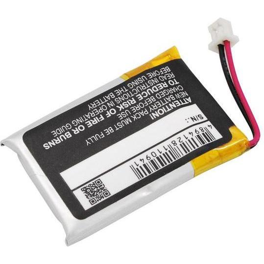 CoreParts Battery for Wireless Headset (CS60), Kopfhörer Ersatzteile, Silber