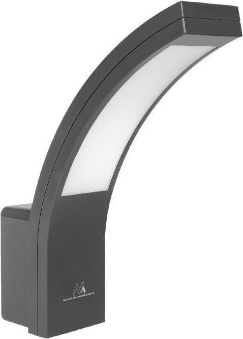 Productafbeelding Maclean plafondlamp MCE343 GR LED lamp, buitenmuur, gevel (800 lm)
