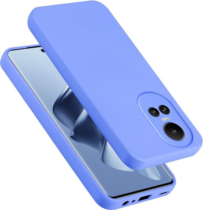 Actual product image Cadorabo Case for OPPO Reno 10 5G / 10 Pro 5G TPU in liquid protection silicone design (Realme 10S 5G)