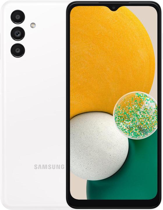 Produktbild Samsung Galaxy A13 EU (128 GB, White, 6.60", Dual SIM, 50 Mpx, 5G)