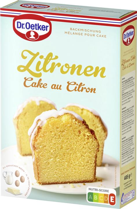 Actual product image Dr. Oetker Lemon Cake Baking Mix (485 g)