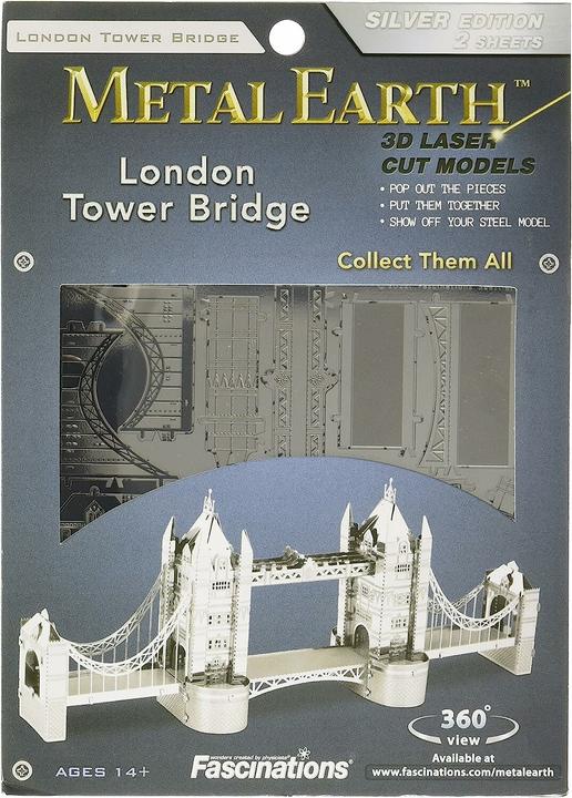 Actual product image Metal Earth London Tower Bridge
