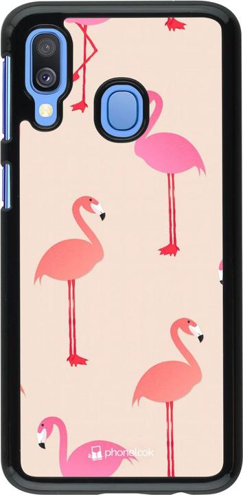 Produktbild PhoneLook Hülle Pink Flamingos Pattern (Samsung Galaxy A40)