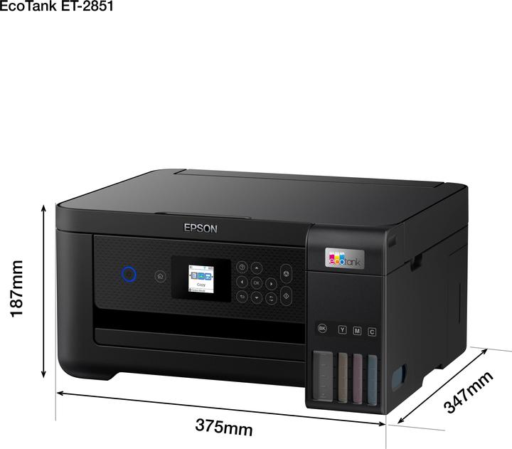 Image du produit Epson EcoTank ET-2851 (Encre, Couleur)