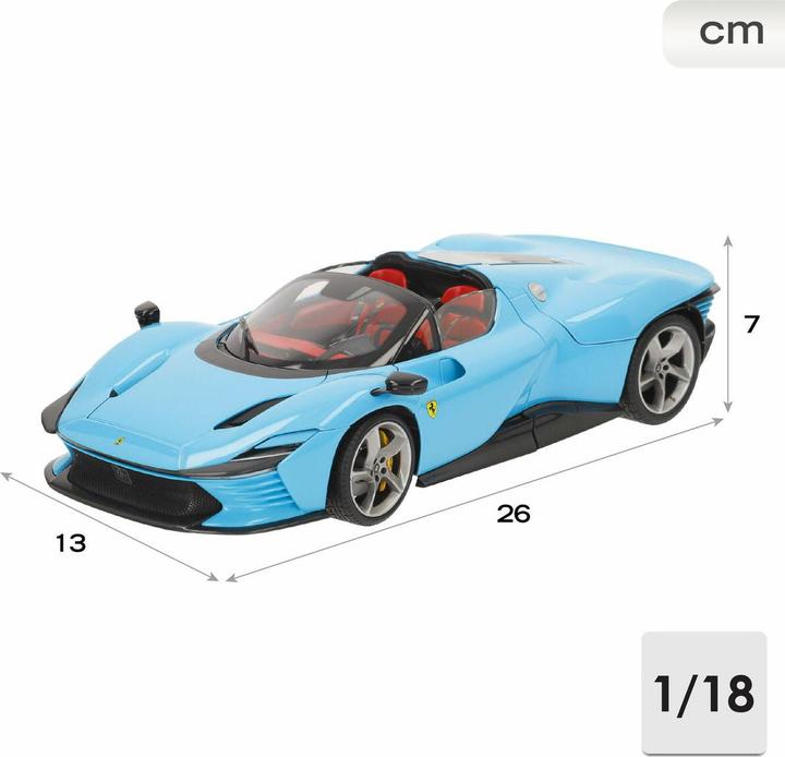 Produktbild Bburago Ferrari Signature Daytona SP3 1/18 blau