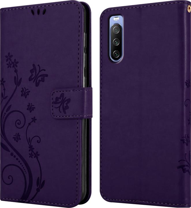 Immagine prodotto Cadorabo Copertina del libro a fiori (Sony Xperia 10 III)