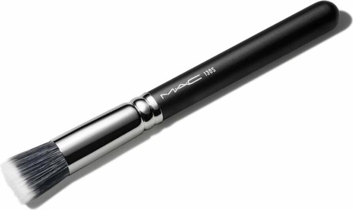Immagine prodotto MAC Cosmetics 130S pennello corto duo in fibra (Fondotinta)