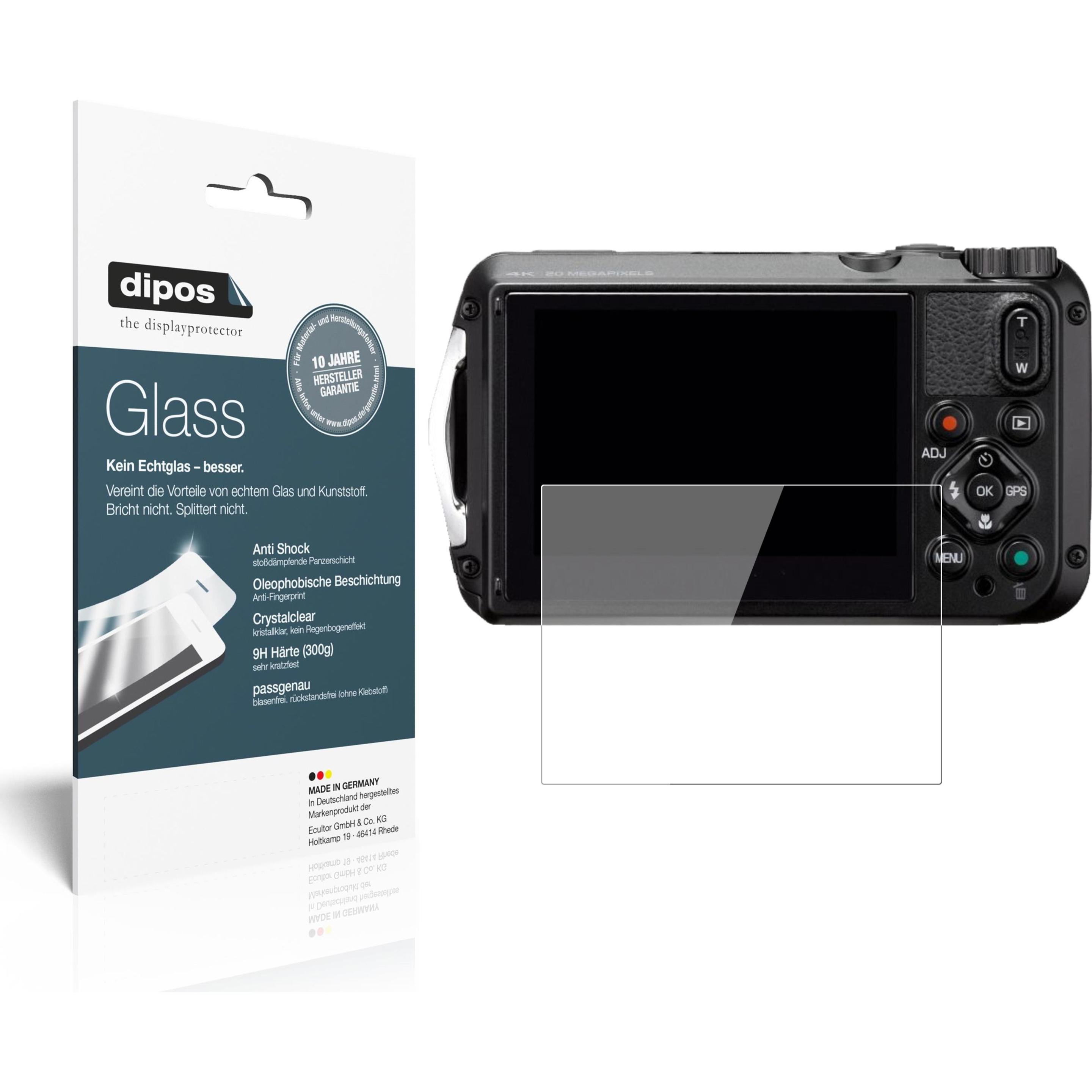 Dipos Displayschutz Anti-Shock (Displayschutz, Ricoh WG-6), Kameraschutz, Transparent