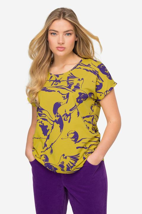 Immagine prodotto Laurasøn T-shirt con stampa con anatre, scollo rotondo e OEKO-TEX (XXL)
