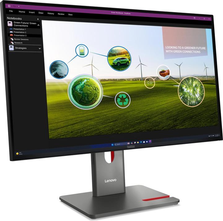 Actual product image Lenovo TS/ThinkVision P27Q-40 / 27.0"IPS / 2560 (2560 x 1440 pixels, 27")