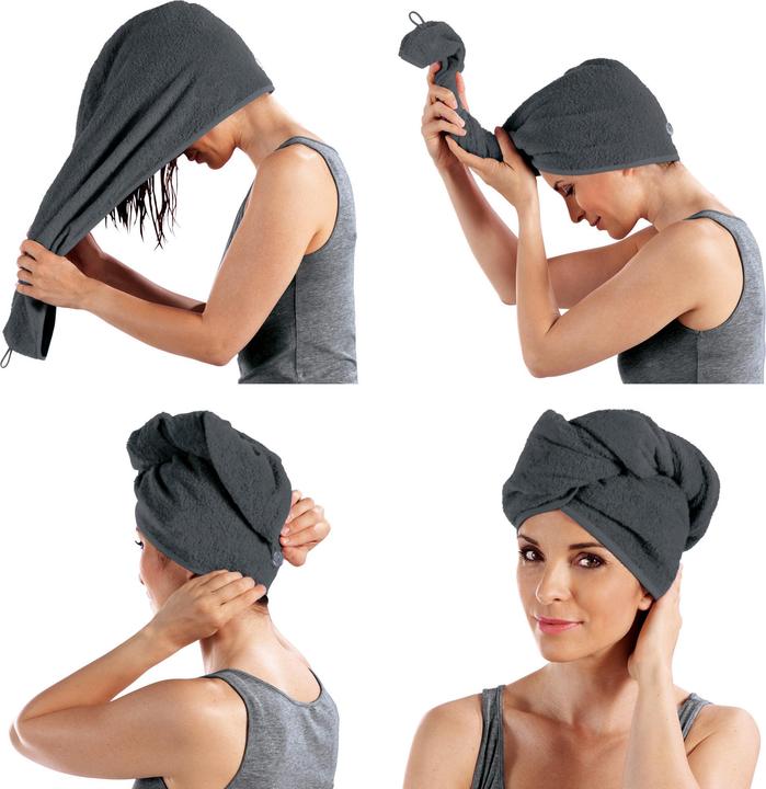 Actual product image Erwin Müller Turban 2er-Pack (28 x 70 cm)