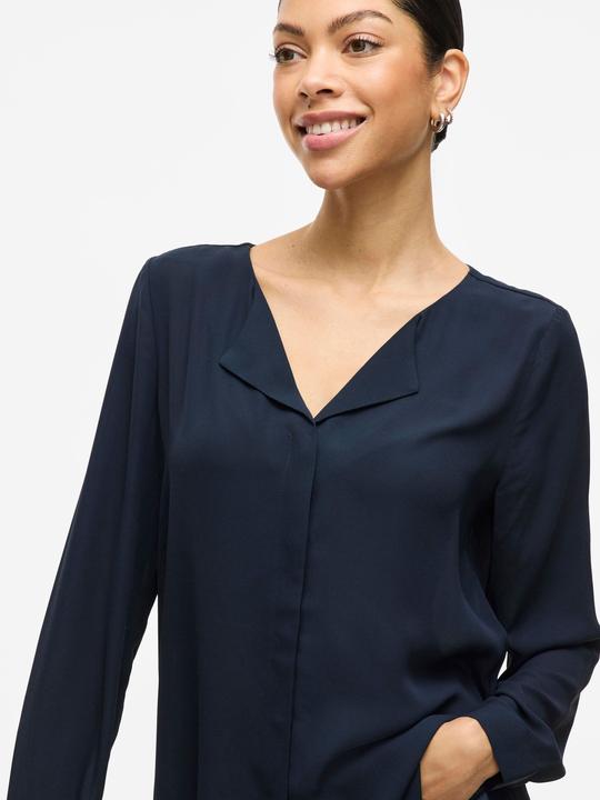 Image du produit Vila Chemise à col fendu High Low (XXL)