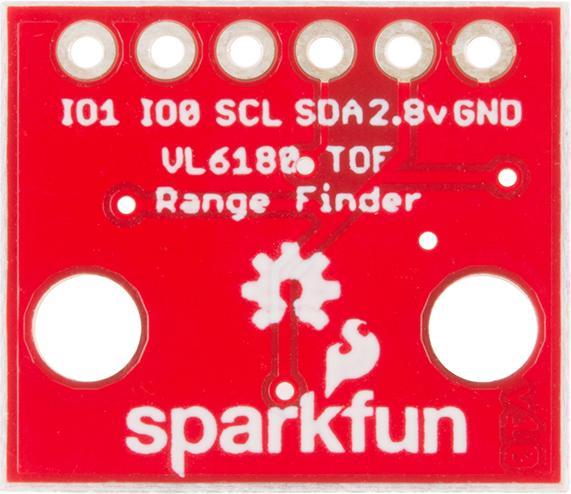 Image du produit SparkFun Breakout ToF Range Finder - VL6180 (Capteur)