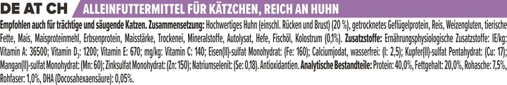 Valori nutrizionali e ingredienti Pro Plan Cat (Junior, 1 pz., 3000 g)