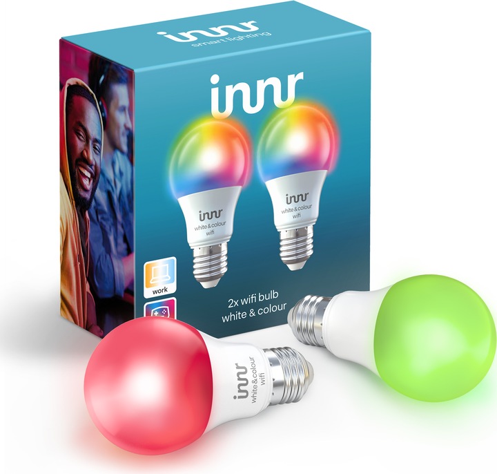 Image du produit Innr WRB 785 C-2 RGBW (E27, 9.20 W, 806 lm, 2 x, F)