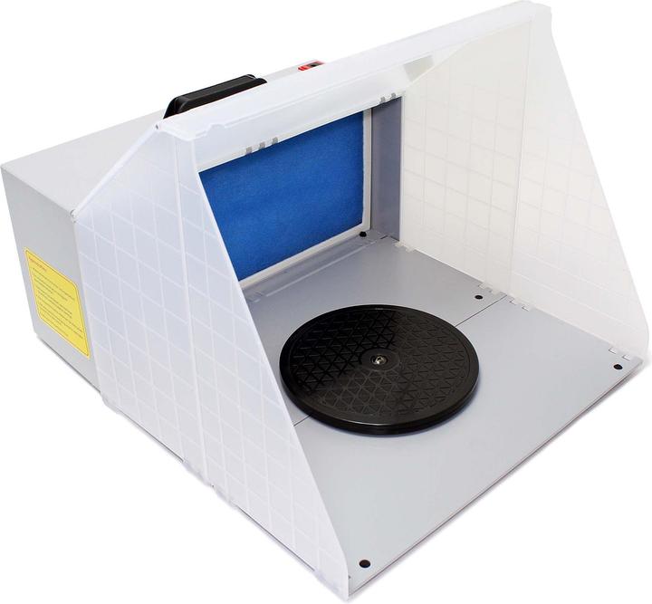 Actual product image Wiltec Airbrush Double Suction Unit 420 6 m³/min Filter Overspray