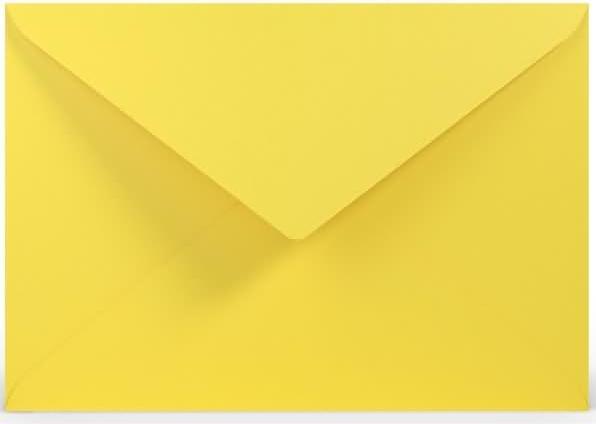 Productafbeelding Magni 220711543 - Coloretti enveloppen, 80 g/m², DIN C5, goudgeel, 5 stuks (C5, 5 x)