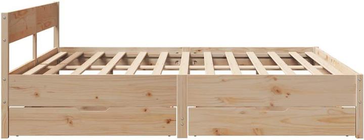 Actual product image vidaXL Bed without mattress 180x200 (180 x 200 cm)