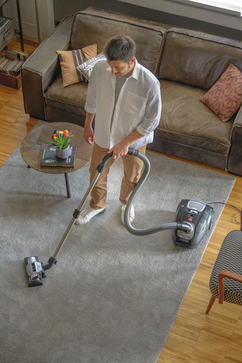 Actual product image Hoover HE520PET - Stofzuiger met zak Pet - 3,5 l