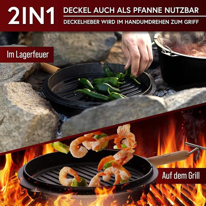 Actual product image Gusskönig Dutch Oven Set