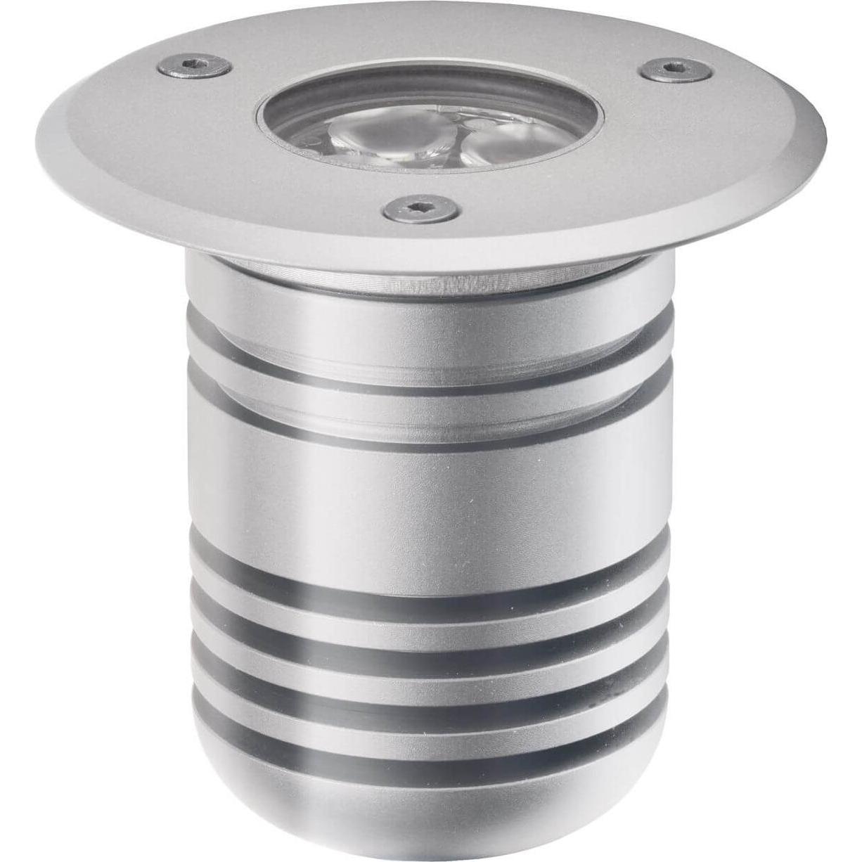 LCD, Gartenbeleuchtung, Bodeneinbaustrahler A-344019, 30 Abstrahlwinkel, Edelstahl, Aluguss, IP65, 80mm (IP67)