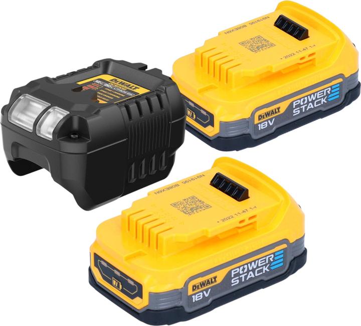 Actual product image DeWalt DCF 892 E2 Akku Schlagschrauber 18 V 812 Nm 1/2" Brushless + 2x Powerstack Akku 1,7 Ah + (Rechargeable battery operated)