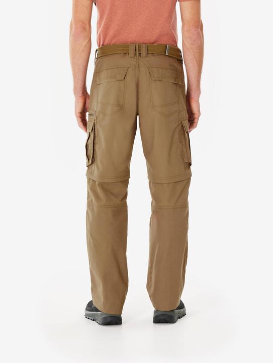 Produktbild Forclaz Zip-Off-Hose Cargohose Herren Trekking Backpacking - Travel 500 braun (XL)
