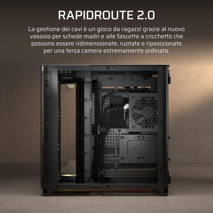 Actual product image Corsair AIR 5400 RS-R ARGB (ATX, Micro ATX (mATX), Mini-ITX)