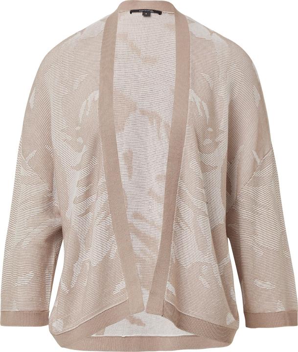 Produktbild Comma Strickjacke Floral gemusterter Cardigan aus Feinstrick (M)