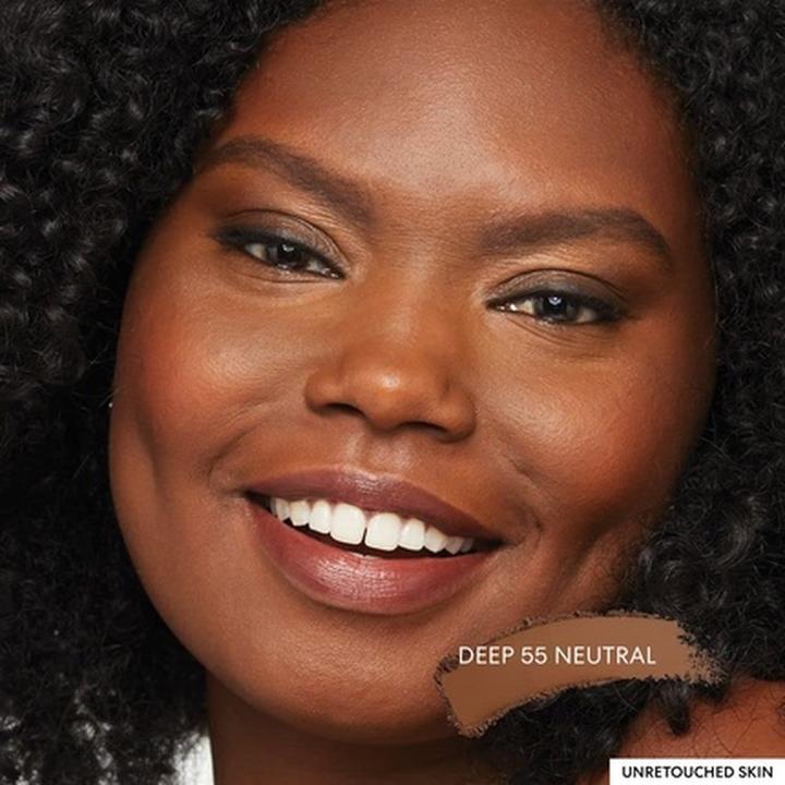 Actual product image Bare Minerals bareMinerals Barepro 16HR Skin-Perfecting Powder Foundation Matte Pressed Powder Foundation Full Cov (Deep 55 Neutral)