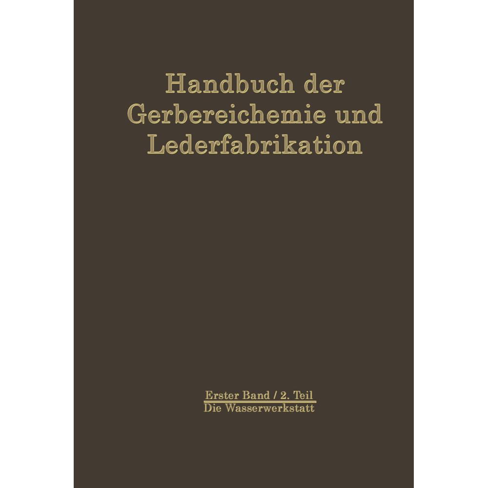Die Wasserwerkstatt, Fachbücher von D. Balányi, E. A. Bohne, W. Ackermann