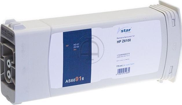 Actual product image Astar HP Vivera Ink No.91 light cyan 775ml incl. chip