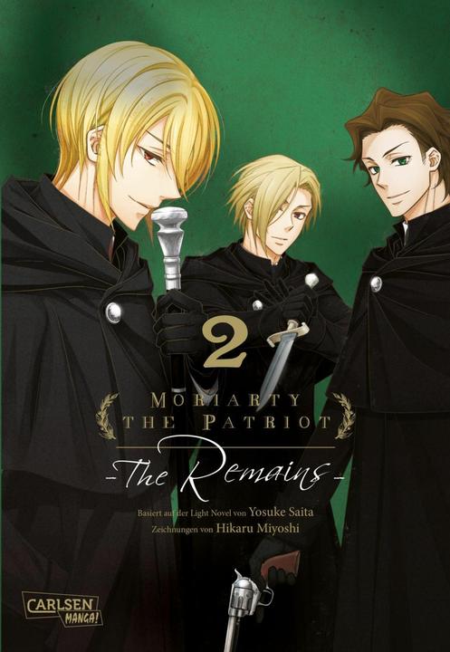 Actual product image Moriarty the Patriot: The Remains 2 (German, Hikaru Miyoshi, Nadja Stutterheim, Yosuke Saita, 2025)
