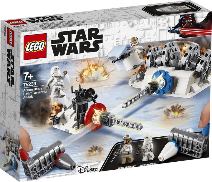 Immagine prodotto LEGO Azione battaglia battaglia Hoth Generator attacco (75239, LEGO Star Wars)