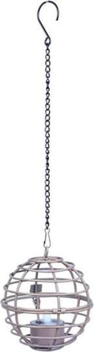 Actual product image GuGus LED solar pendant light with tea light, Ø 10 cm, brown (60 lm)