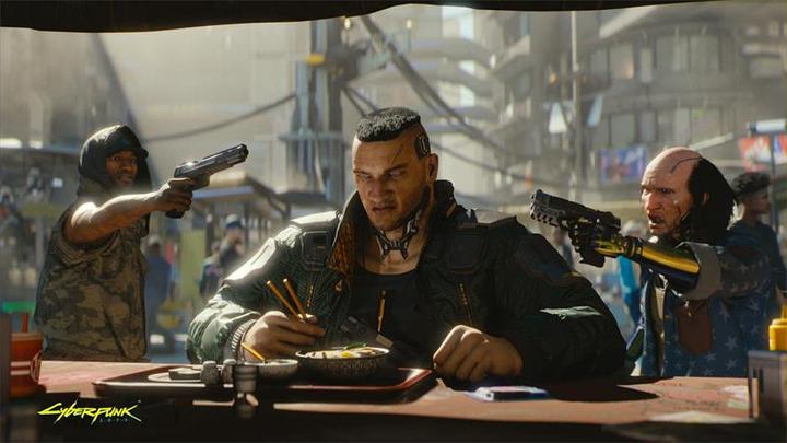 Actual product image Cyberpunk 2077 - Day One Edition (PS4, Multilingual)