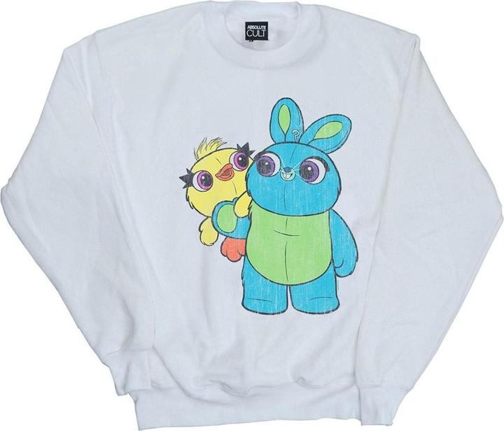 Immagine prodotto Disney Toy Story 4 Ducky And Bunny Distressed Pose Felpa Ragazzi (140, 146)