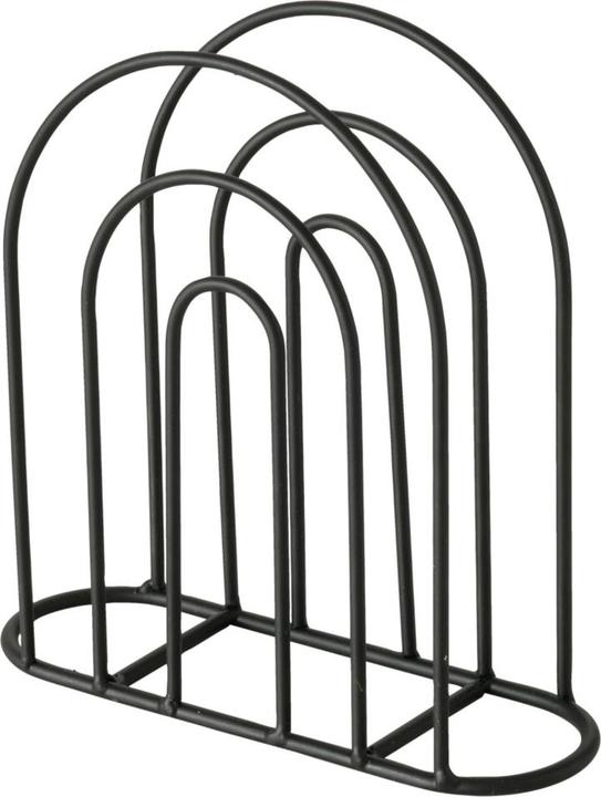 Produktbild Boltze Home Boltze Serviettenhalter Ronia Serviettenspender Eisen schwarz, pulverbeschichtet (1x)
