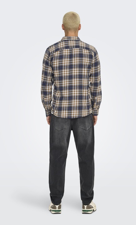 Produktbild Only & Sons Onsral Ls Slim Check Shirt (L)