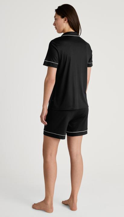 Image du produit Calida Moonlight Dreams Kurz-Pyjama, durchgeknöpft mit Seide (M)
