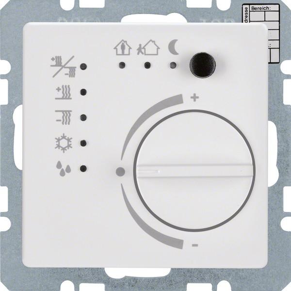 Actual product image Berker Room thermostat w. Ta 75441129
