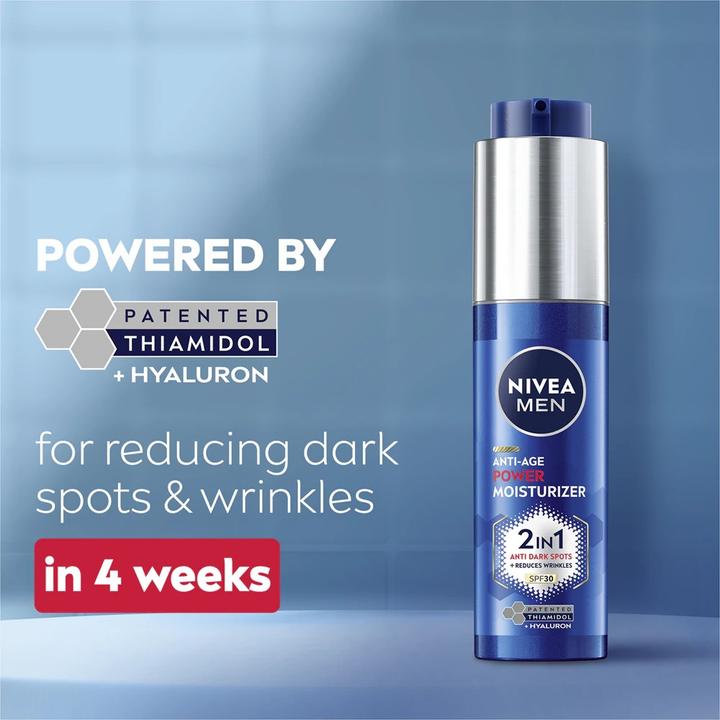 Actual product image NIVEA MEN Men Anti-Age Power (50 ml, 24h cream, SPF 30)