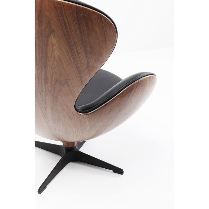Produktbild Kare Design Drehsessel Lounge Black Walnut