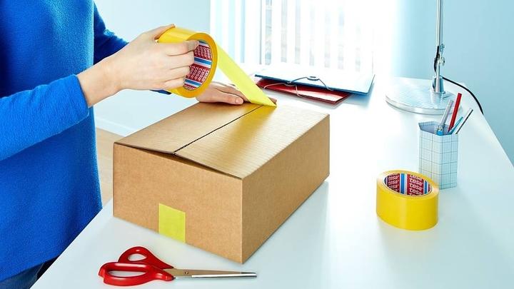 Produktbild tesa tesapack Packband SECURE & STRONG mit Siegel-Effekt (50 mm)