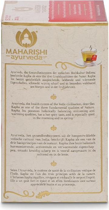 Nutritional values and ingredients Maharishi Ayurveda Kapha Tee Gewürz Tee Tees (22.50 g)