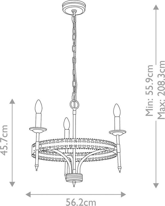 Image du produit Elstead Lighting Couronne (56.20 cm)
