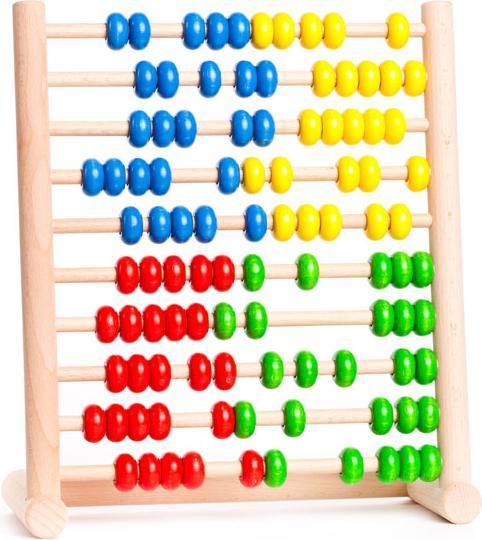 Actual product image Bajo Calculation aid 100 abacus (English, German, French, Italian)