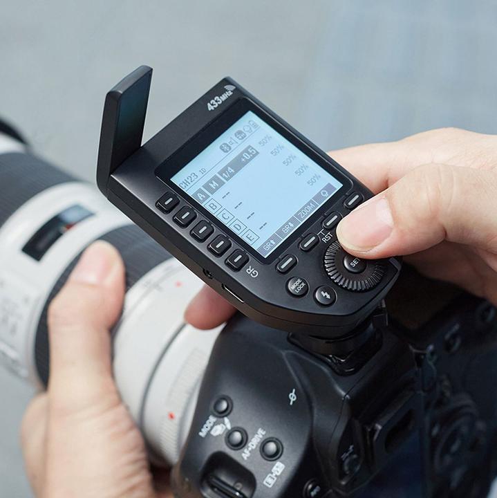 Productafbeelding Godox FT433C 433MHZ TTL Flash Trigger Canon (Bluetooth, Radio)