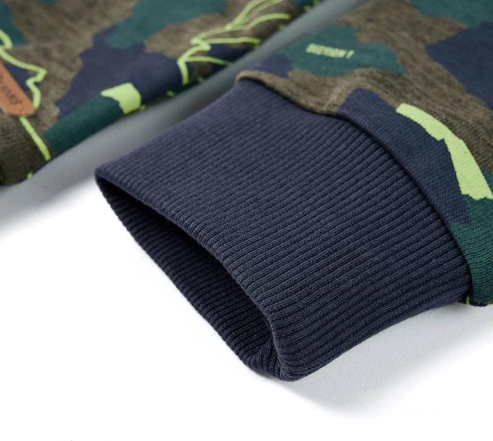 Immagine prodotto vidaXL Felpa da bambino cachi scuro melange 92,Materiale: 80 (92)